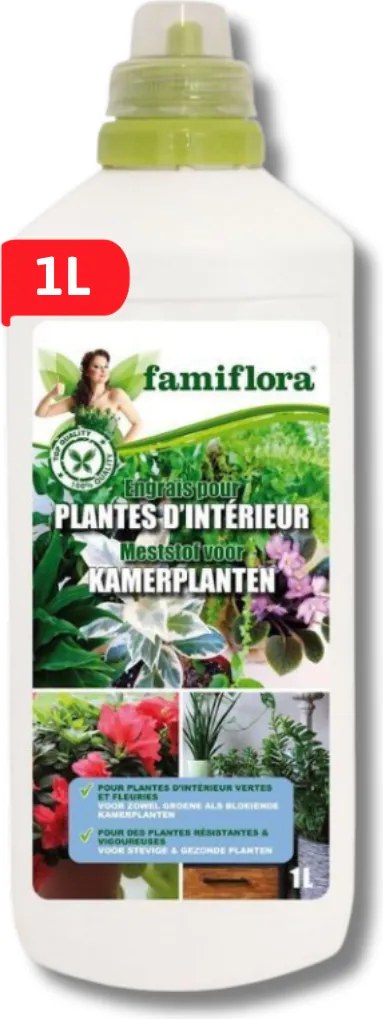 Famiflora vloeibare meststof voor kamerplanten - 1L
