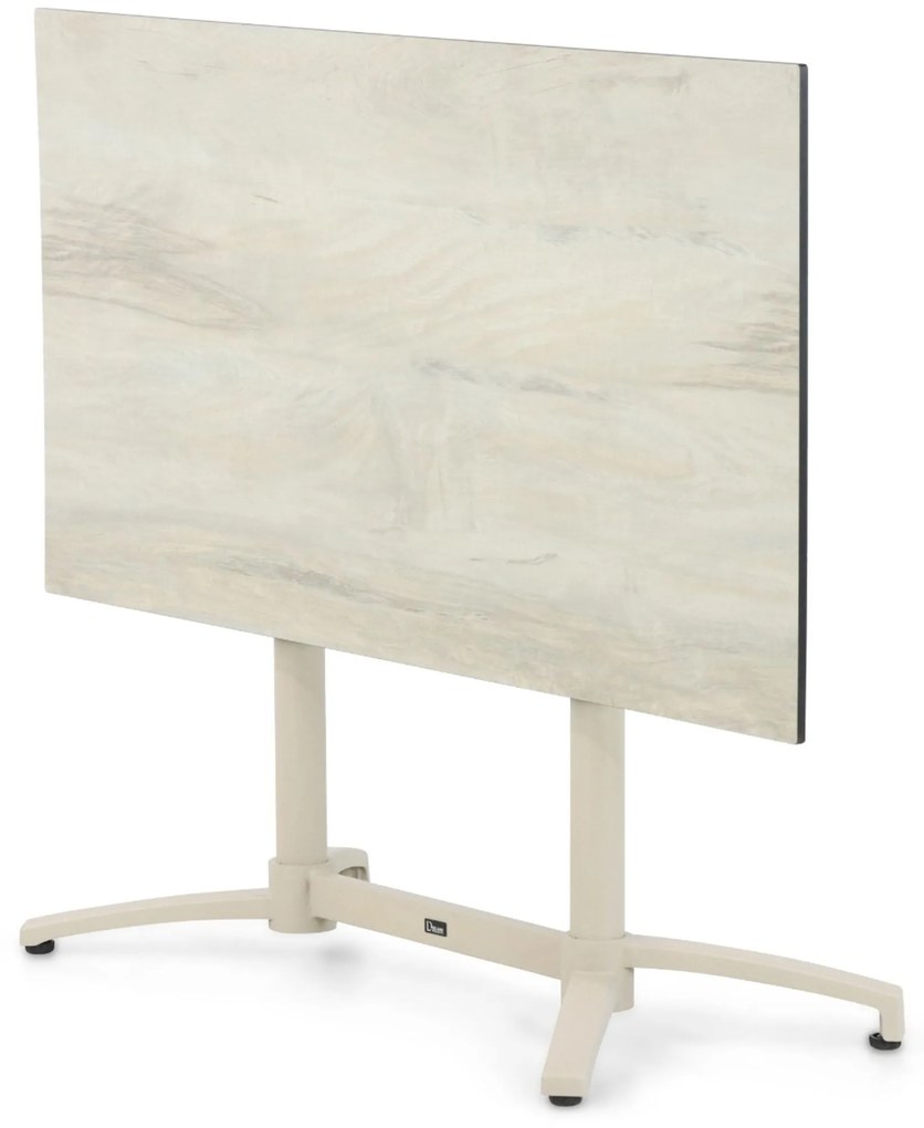 Tuinset 4 personen 140 cm Aluminium Zand/Beige Lifestyle Garden Furniture Ultimate/Marano