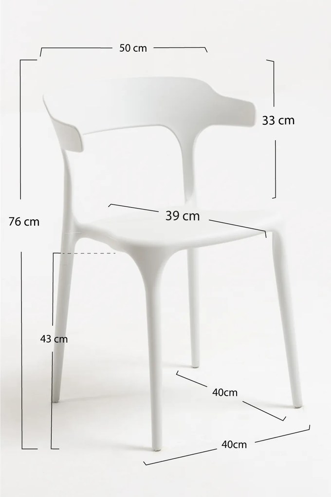 Pak 4 Teul-stoelen