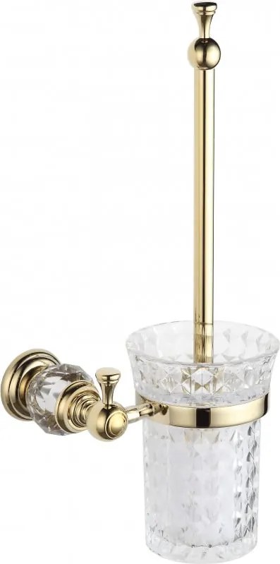 Mexen Estela toiletborstel, goud - 7011550-50