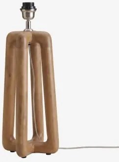 Lureva Mangohouten Tafellampvoet 40 Cm Mangohout - Sklum