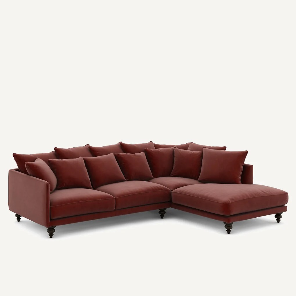 Fluwelen hoekbank, LAZARE