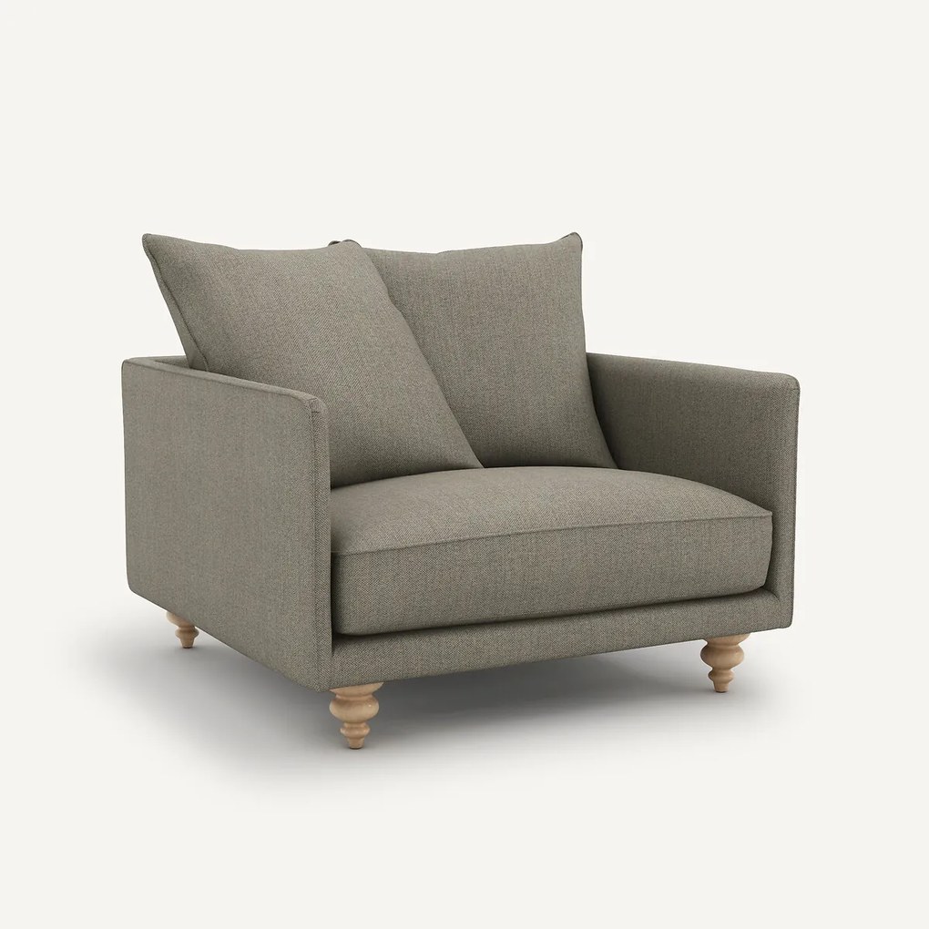 Fauteuil tweed, Lazare