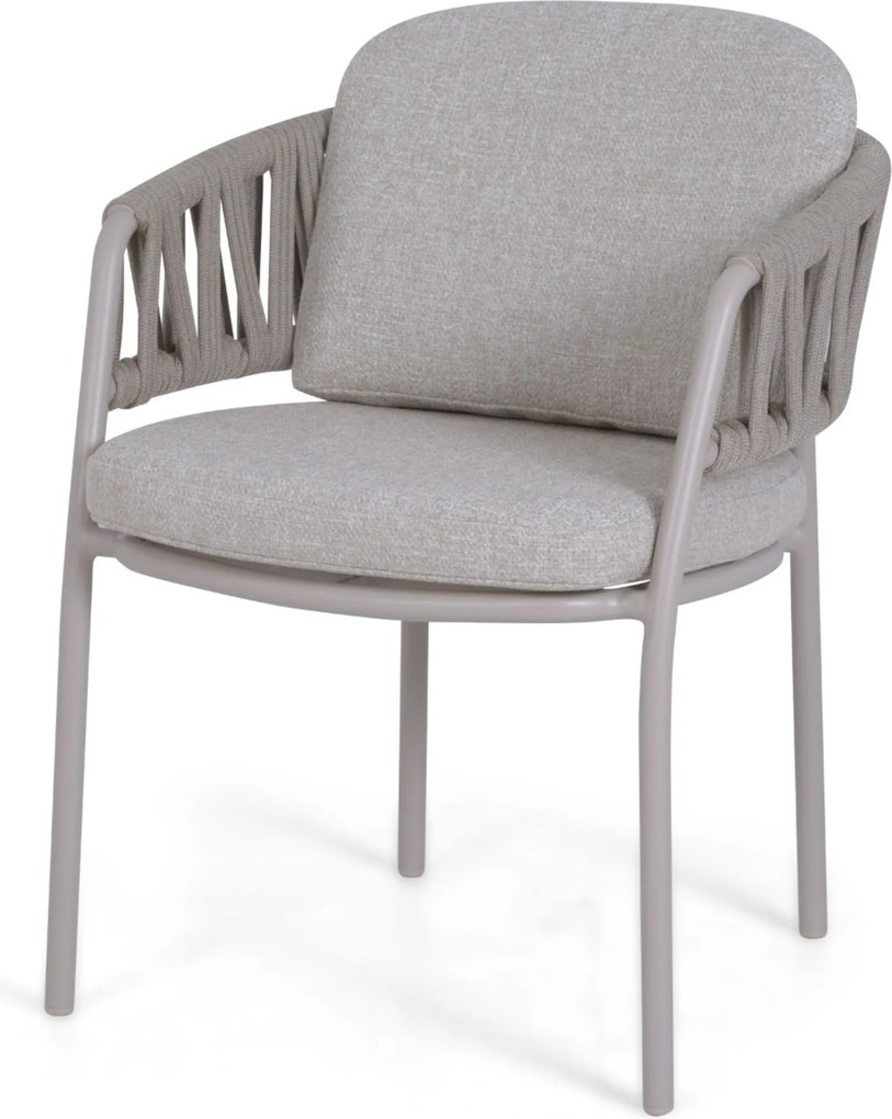 Seasons Calma Dining Chair LOFT With Cushions Zand/Beige