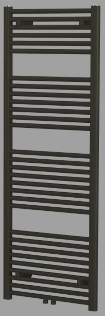 Beaux Rennes handdoekradiator 735W 60x3x140cm mat zwart