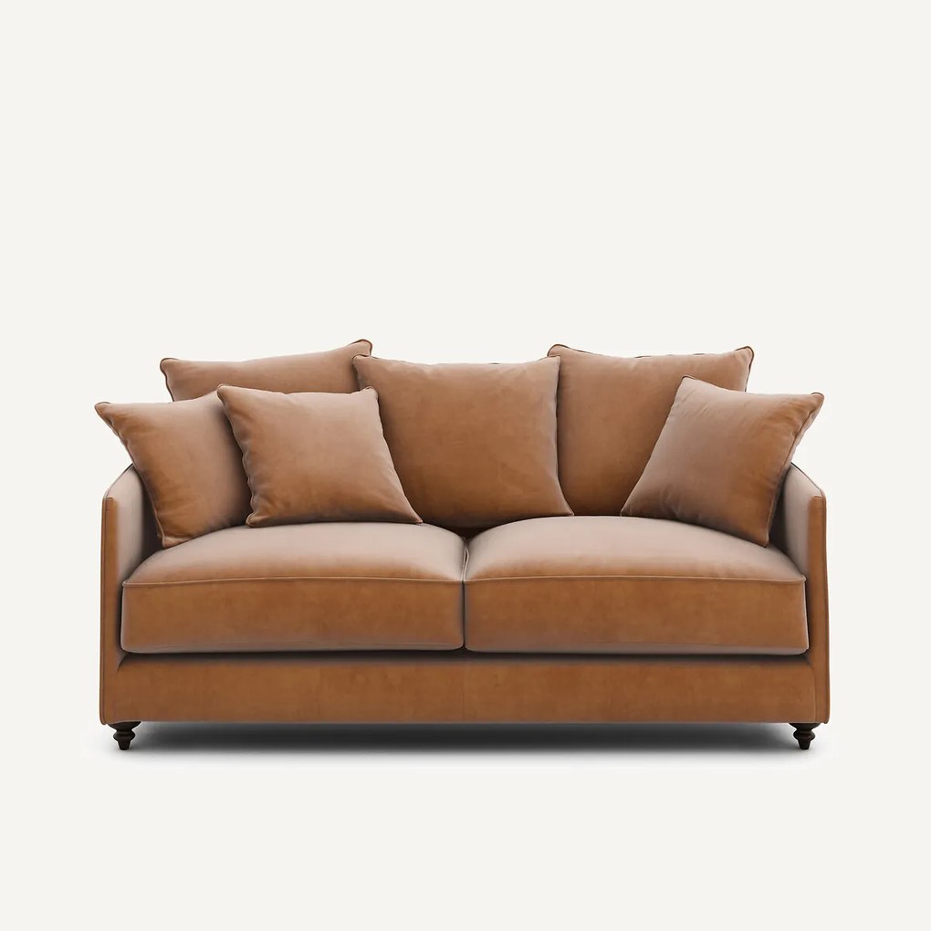 Omvormbare compacte bank in fluweel, Lazare