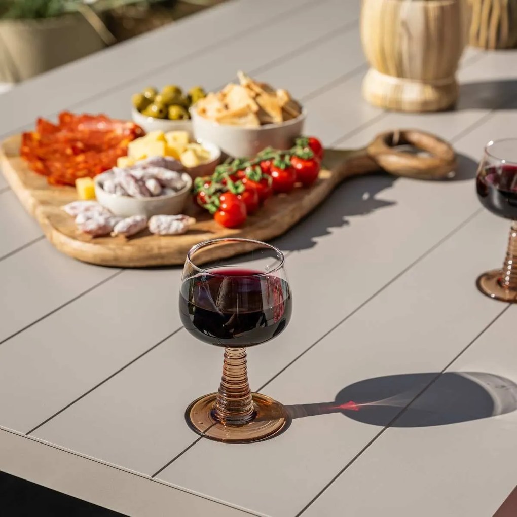 Garden Impressions Senja lounge dining set 3-delig links - valley sand
