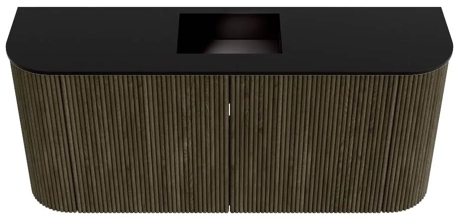 Mondiaz Joya 95cm toiletmeubel ronding links/rechts shadow met wastafel faye midden 1 kraangat urban