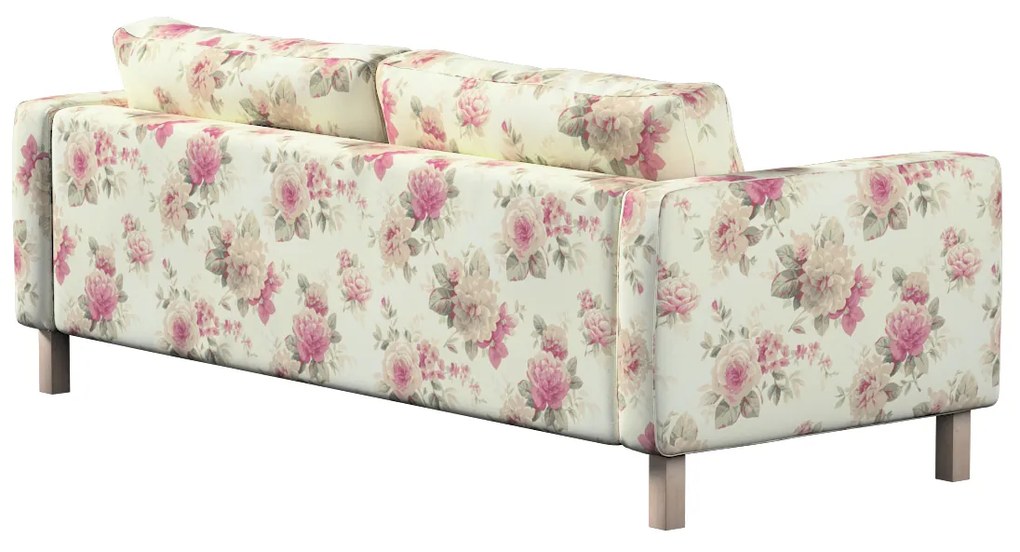 Dekoria Hoes voor Karlstad 3-zitsbank van IKEA, beige-roze