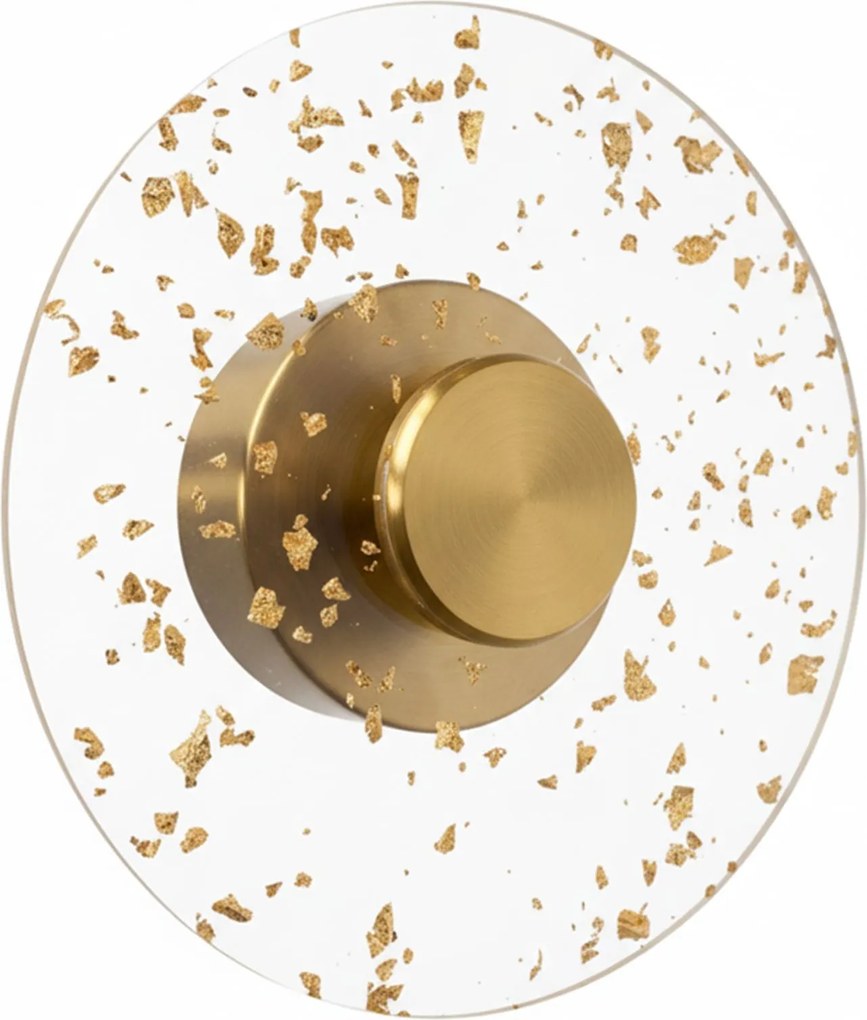 Wandlamp LED APP1795-W Brush Gold