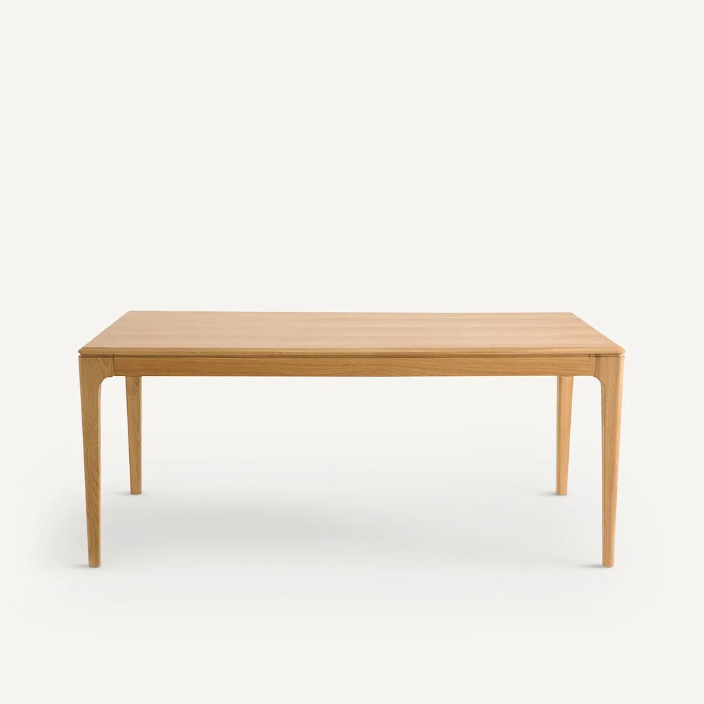 Uitschuifbare tafel in eik, Sanara