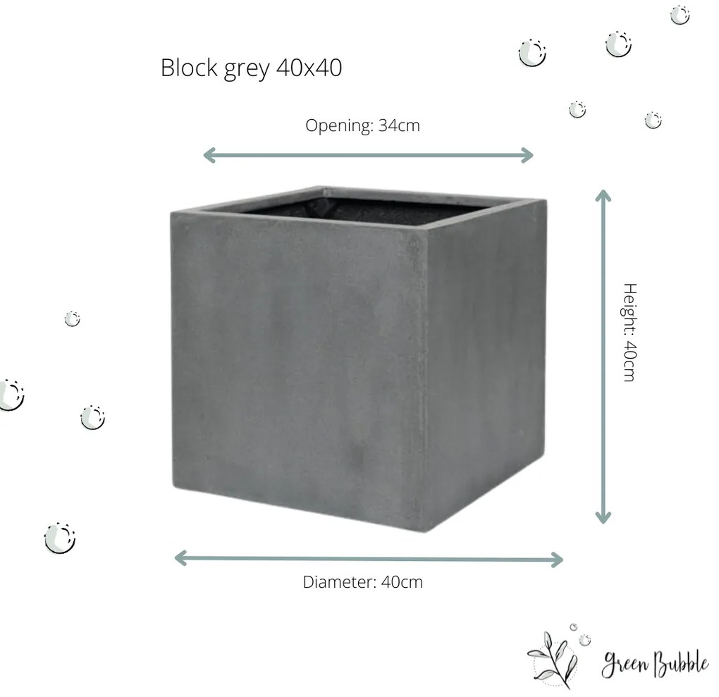 Pot Block Grey