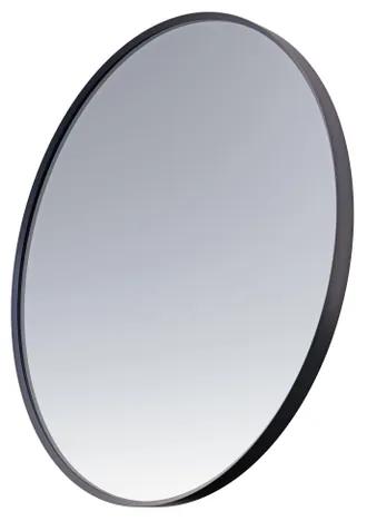 Saniclass Retro Line spiegel rond 60cm frame mat zwart NAK001-60MB
