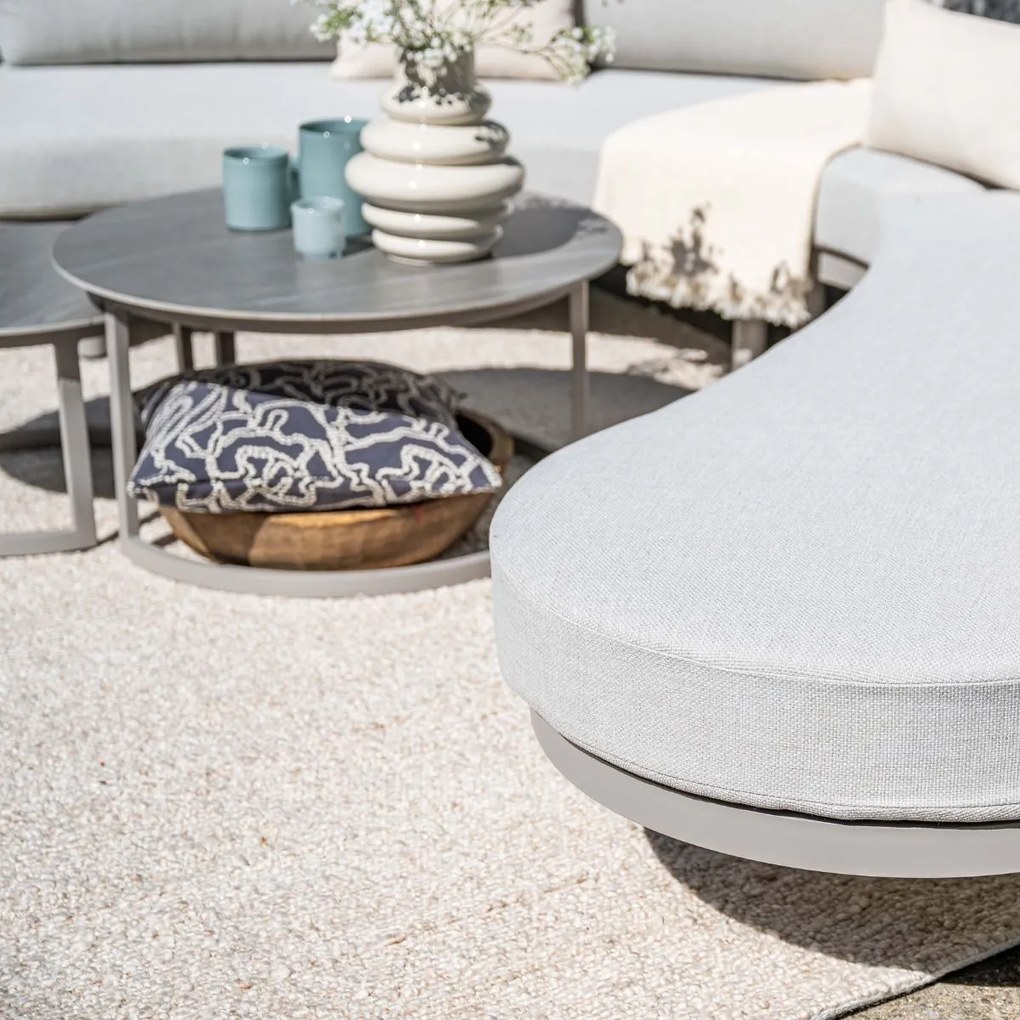 Garden Impressions Mallorca loungeset 3-delig - taupe