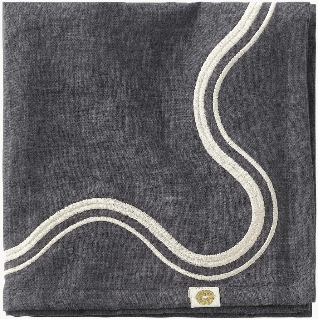 Servetten Elly van linnenmix, 2-delig