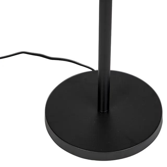 Moderne vloerlamp zwart 149 cm - Simplo Modern Binnenverlichting Lamp