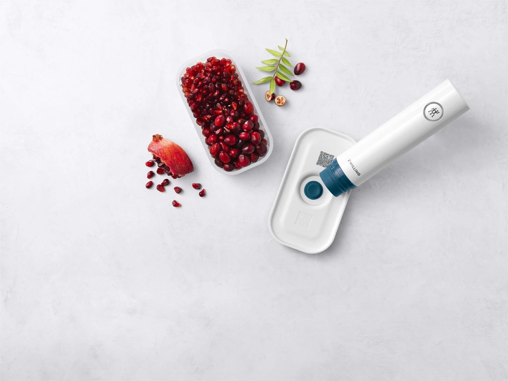 ZWILLING Fresh & Save Vacuümdoos S, Kunststof, semitransparan-La-Mer blauw - Fresh & Save - ZWILLING
