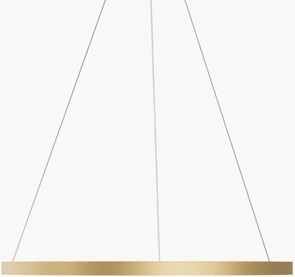 Grote dimbare LED hanglamp Rim