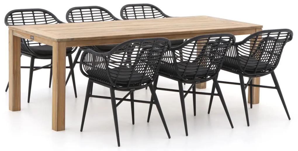 Intenso Azora/ROUGH-S 220cm dining tuinset 7-delig