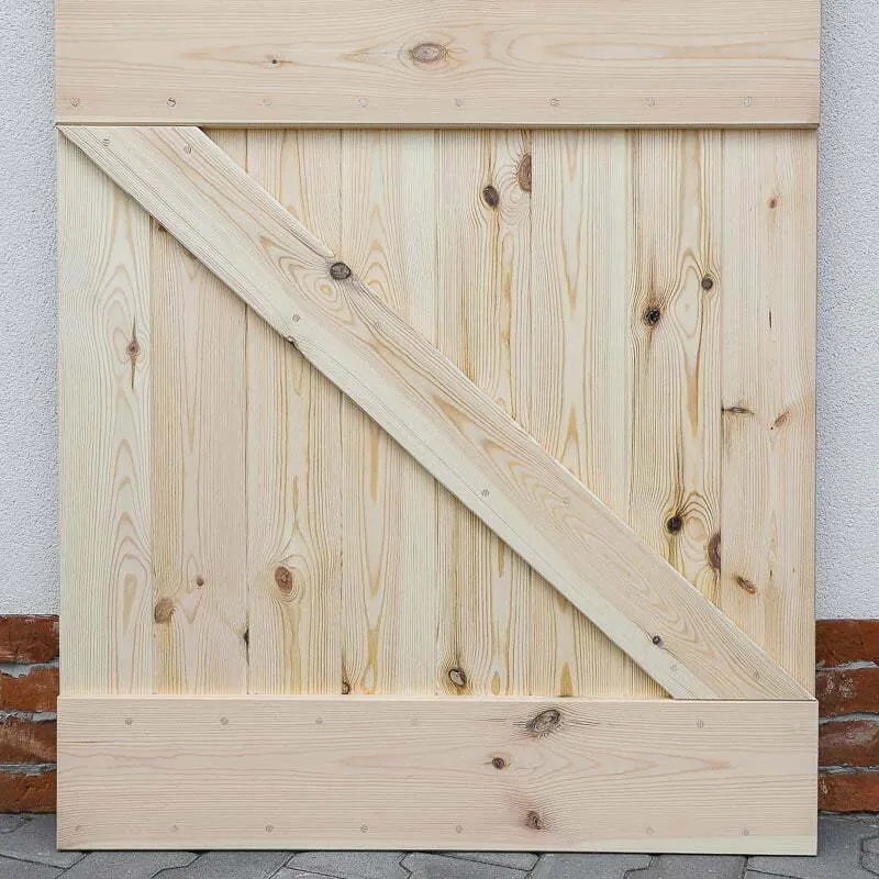 Schuifdeur - Pijnboom