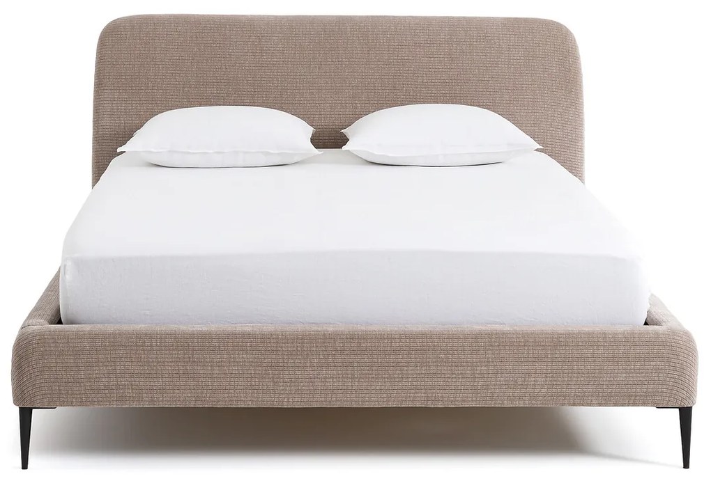 Fluwelen bed met bedbodem, Oscar design E. Gallina