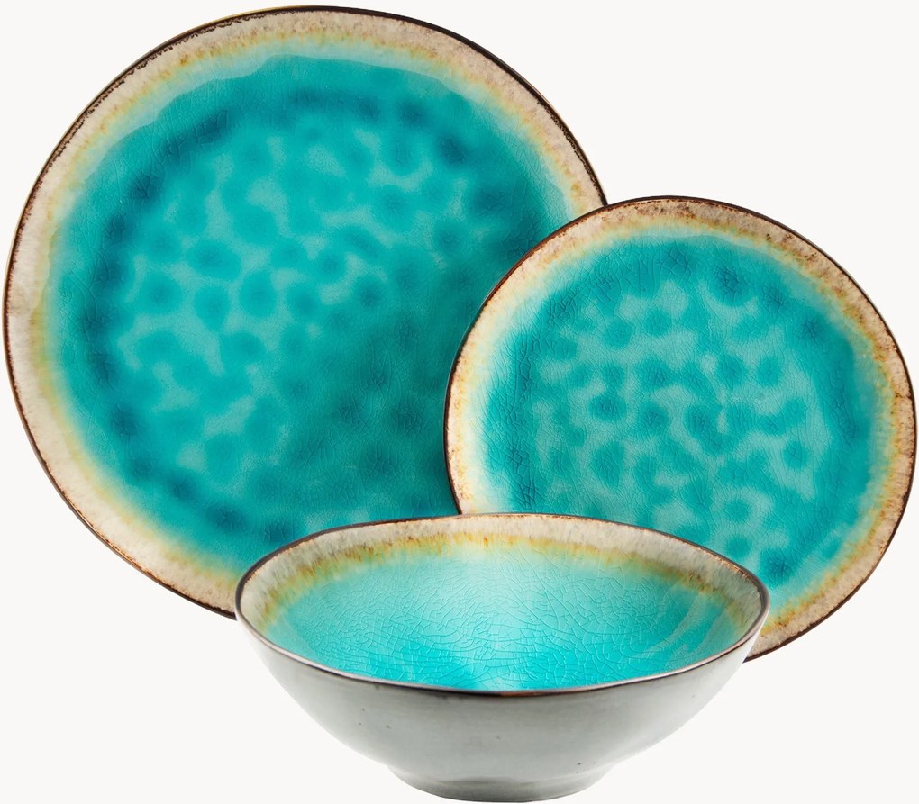 Serviesset Maldive, 4 personen, 12-delig