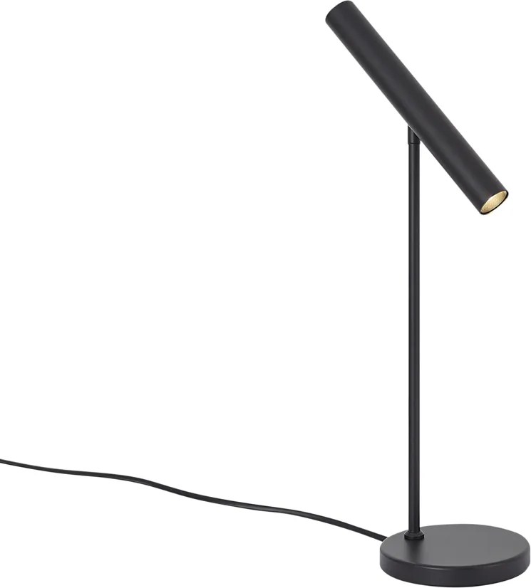 Moderne tafellamp zwart incl. LED met touch dimmer - Neva