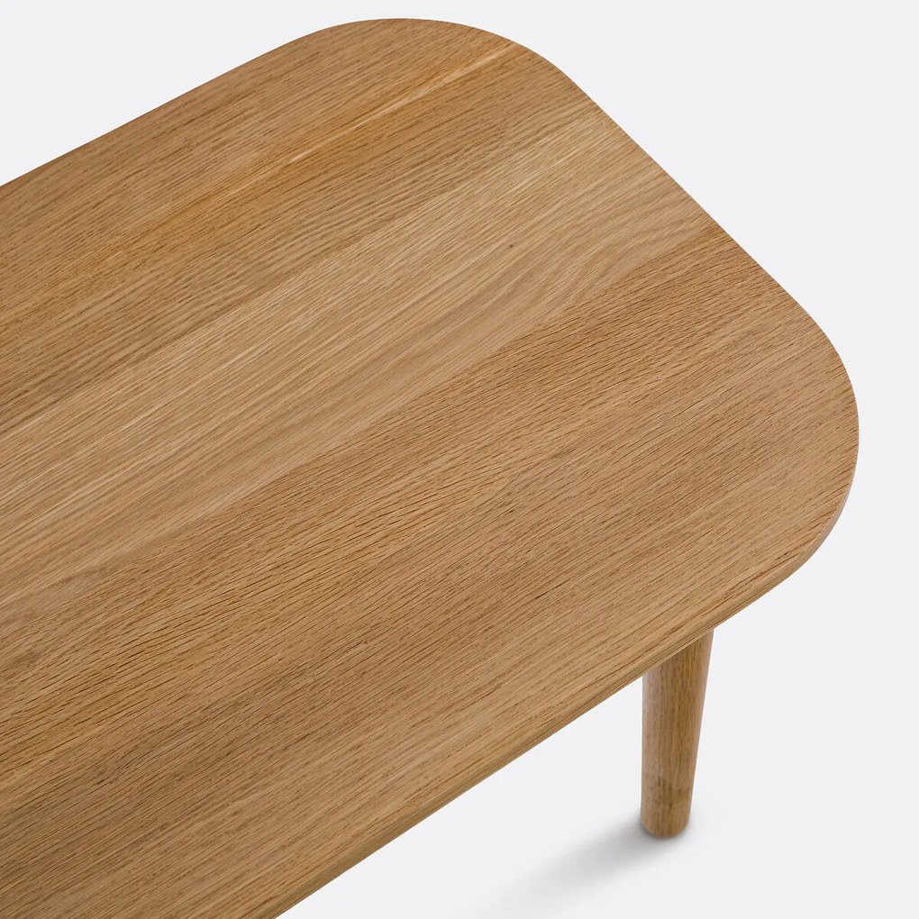 Salontafel B66 cm in massief eik, Crueso