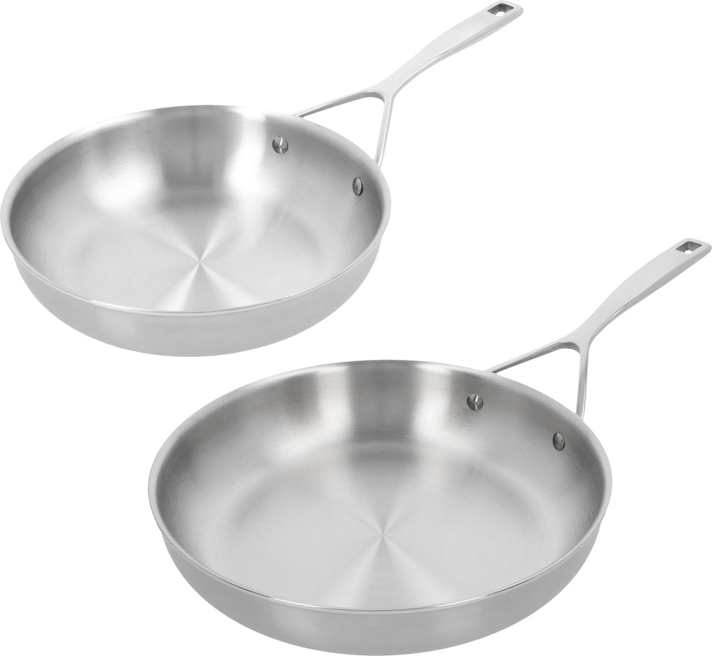 Demeyere Essential 5 Koekenpannenset roestvrijstaal, 2-delig, 20&amp;24cm - Essential 5 - Demeyere