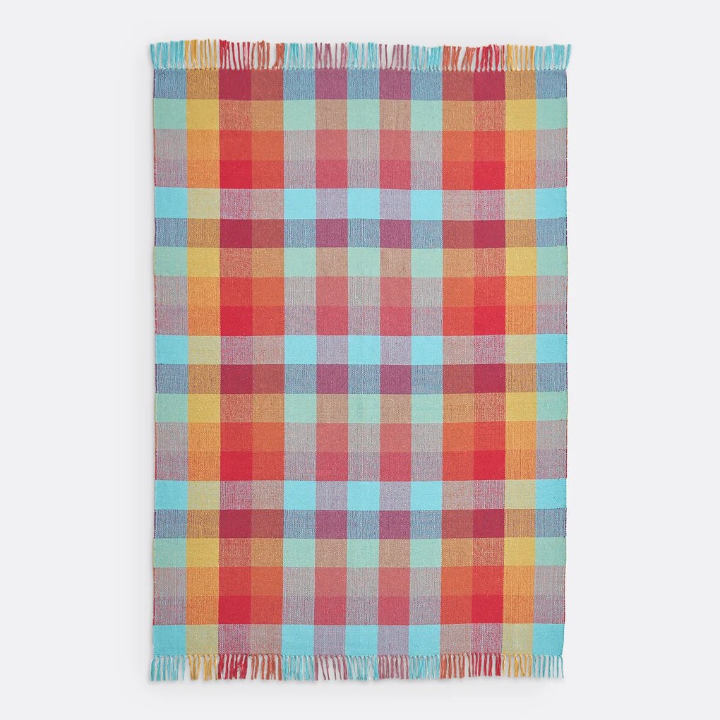 Vloerkleed 28% recycled katoen, Torsos