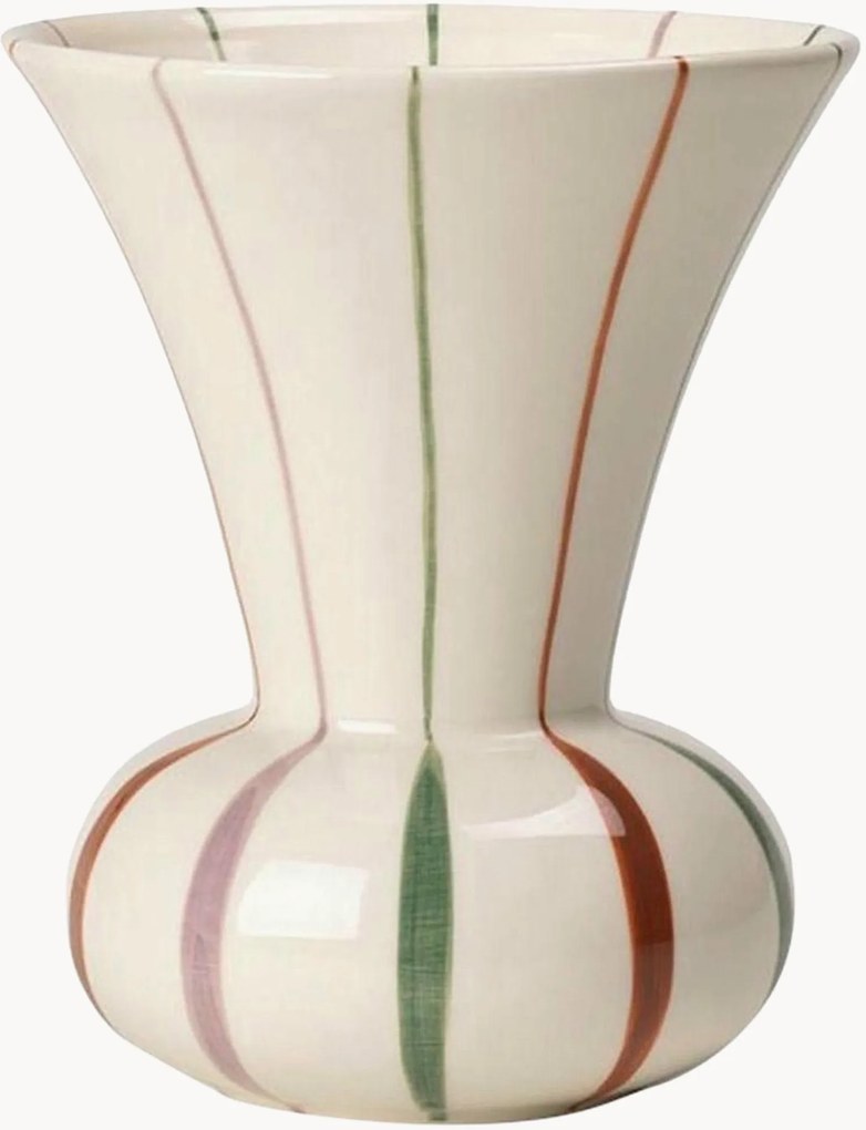 Handbeschilderde vaas Signature, H 15 cm