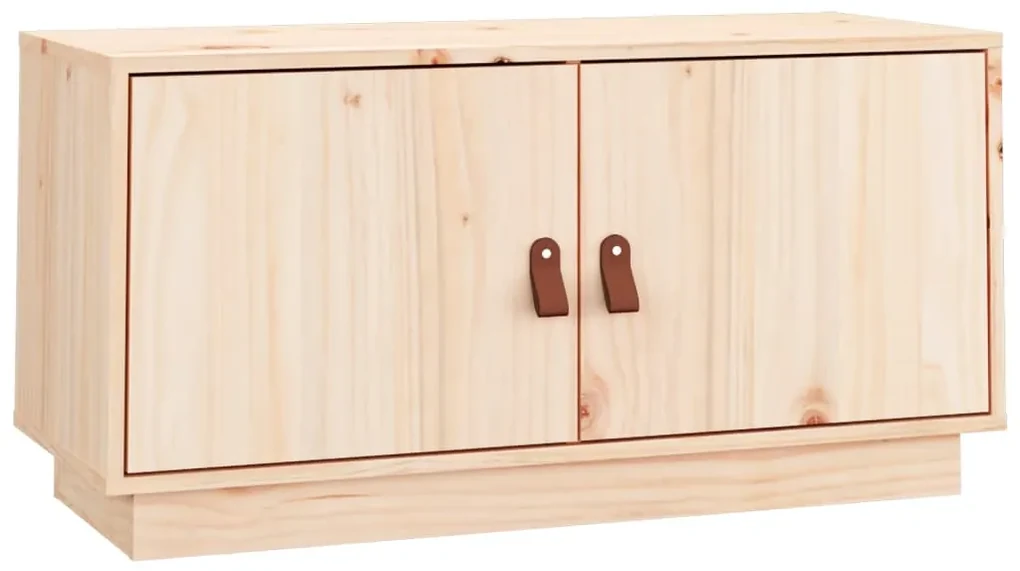 vidaXL Tv-meubel 80x34x40 cm massief grenenhout