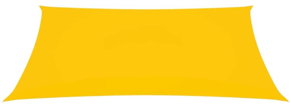 vidaXL Zonnescherm rechthoekig 2x4 m oxford stof geel