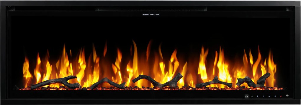 FJORTA Elektrische Sfeerhaard 40"ODIN– 102 cm – 800 / 1600 Watt