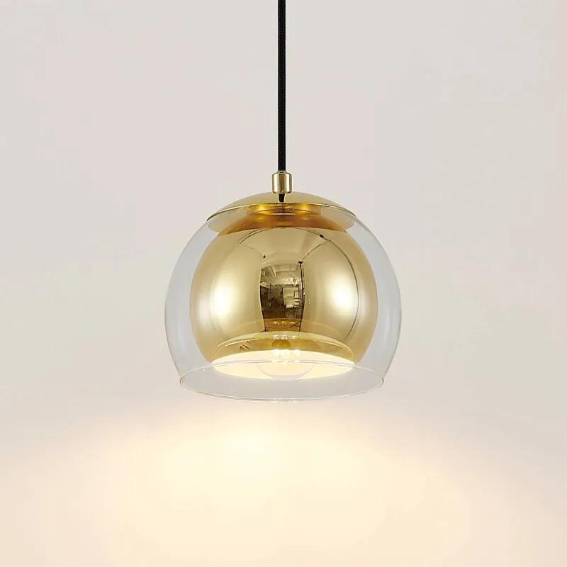 Daymien hanglamp, 1-lamp, messing - lampen-24