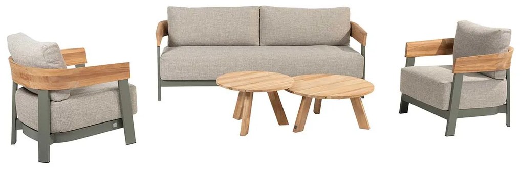 4 Seasons Outdoor Varenna loungeset 5-delig - Olijf