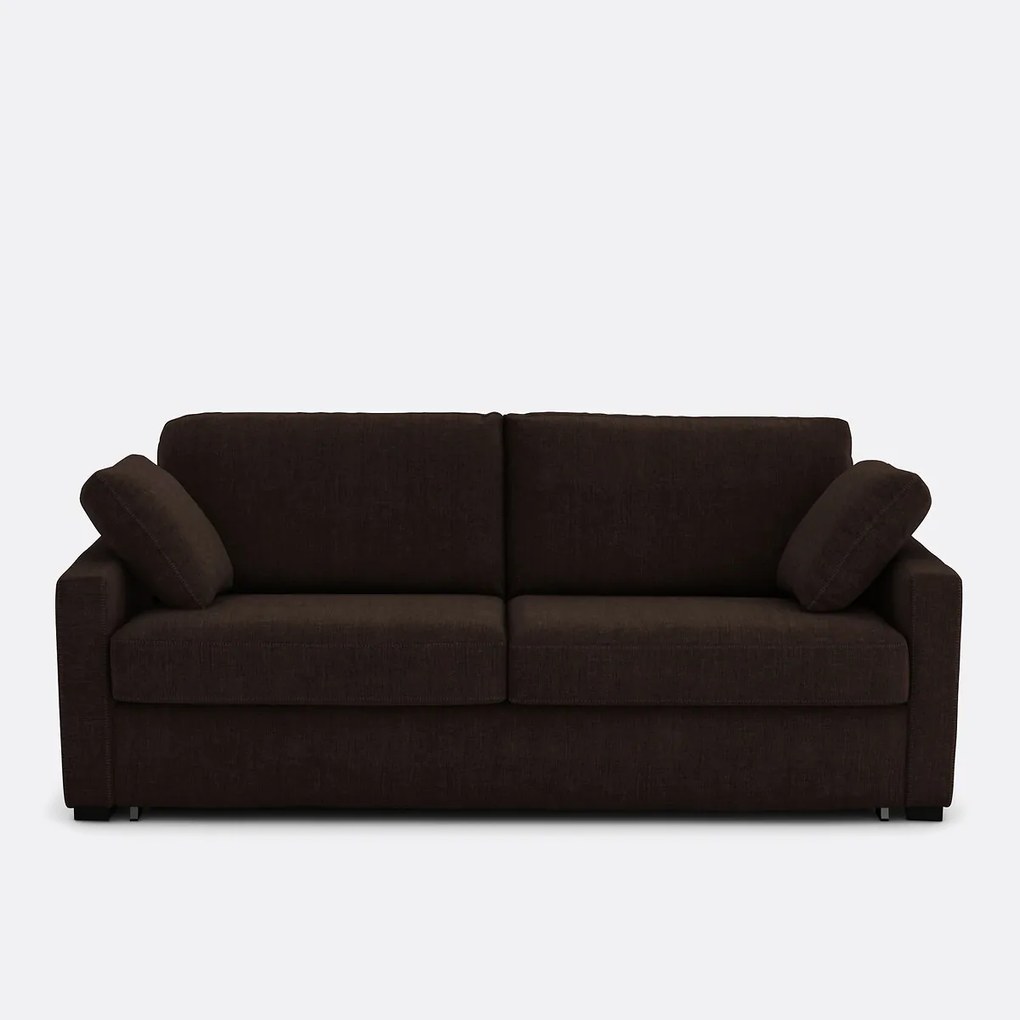 Slaapbank van katoen en linnen, Comfort Bultex®, Timor