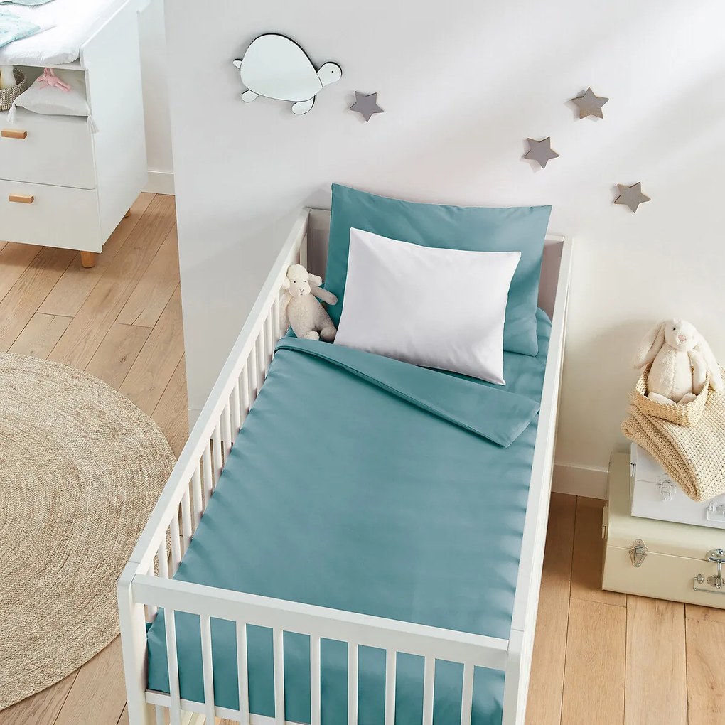 Hoeslaken babybed, effen katoen, Scenario