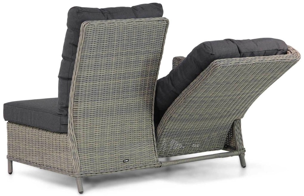 Dining Loungeset 6 personen Wicker Taupe Garden Collections Chicago/Brighton