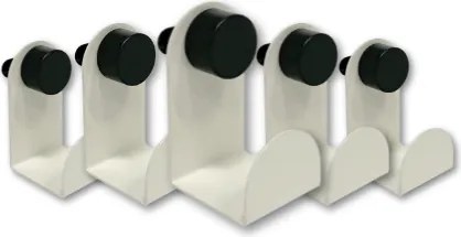 Enkele Haakjes Creme 5 Stuks