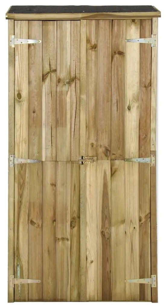 vidaXL Tuinschuur 85x48x177 cm grenenhout
