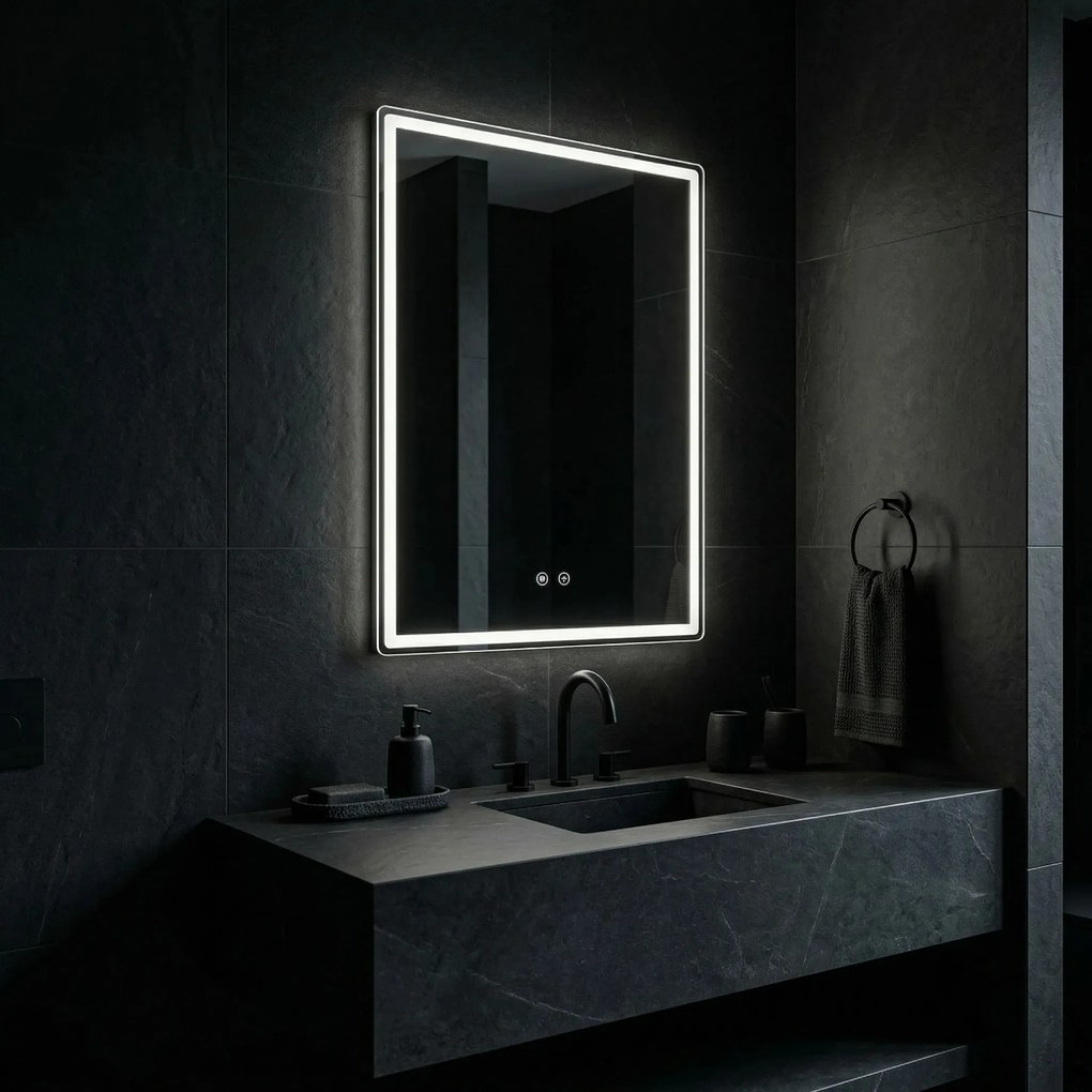 LED Spiegel MARLO 70X50