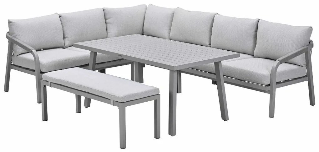 Garden Impressions Tarera lounge dining set 6-delig R - taupe