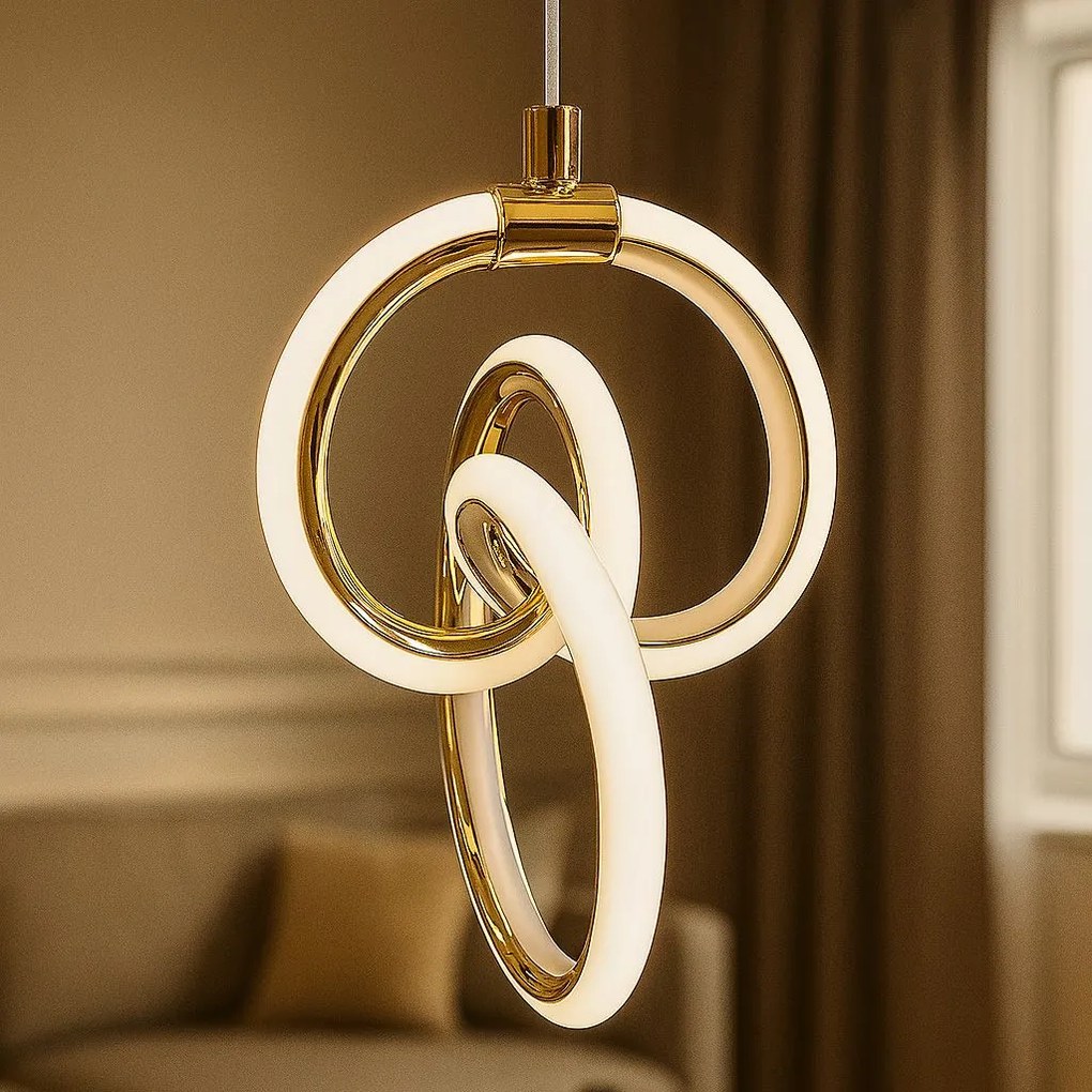 LED hanglamp LHJ092-1CP Gold