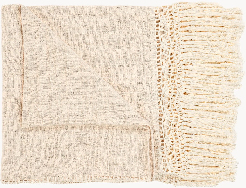 Handgeweven katoenen plaid Gypsy