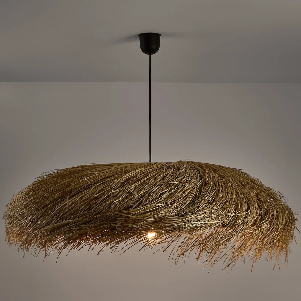 Hanglamp in panama vezelsØ80 cm, Samaï