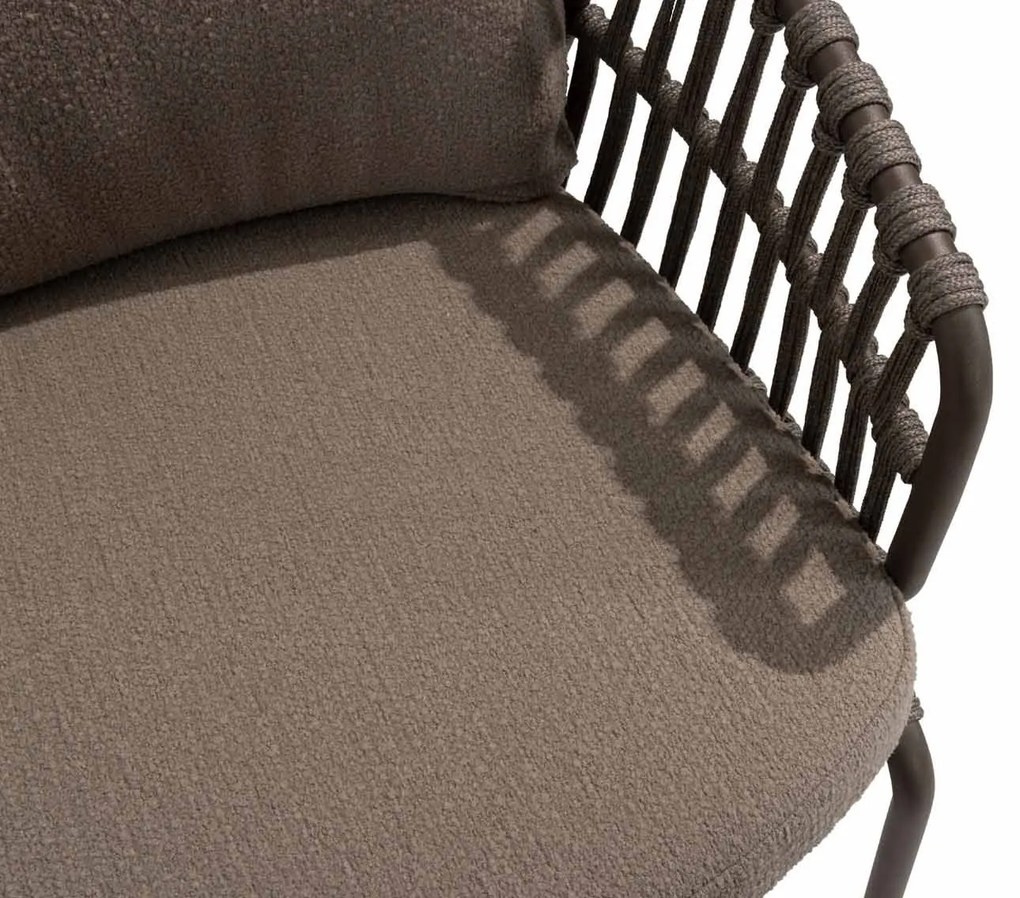 4 Seasons Outdoor Capalbio tuinstoel terre SALE Tuinstoel bruin weerbestendig