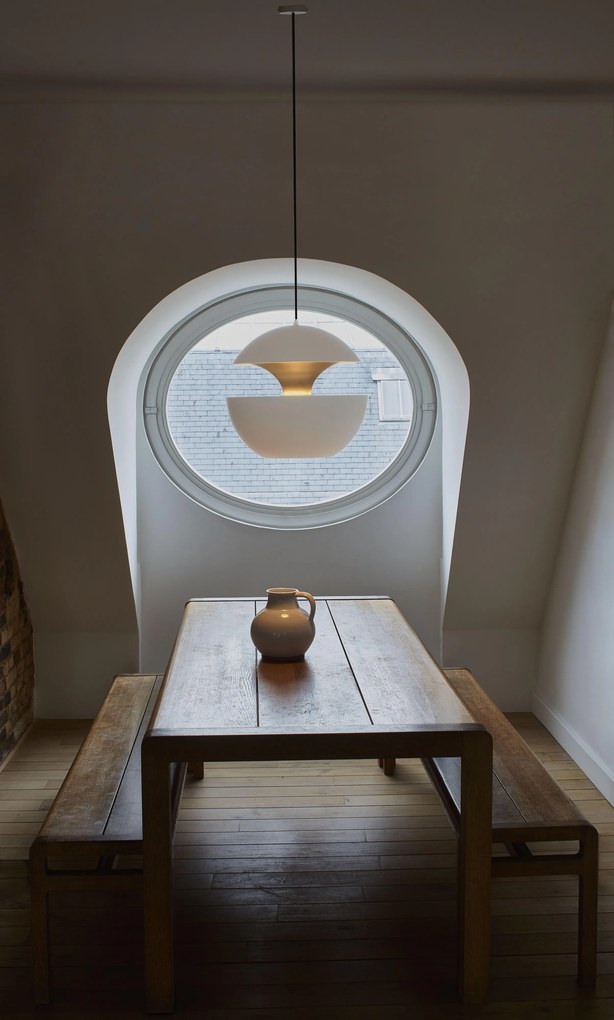DCWéditions -  Hanglamp Here Comes the Sun Wit / Wit  Metaal