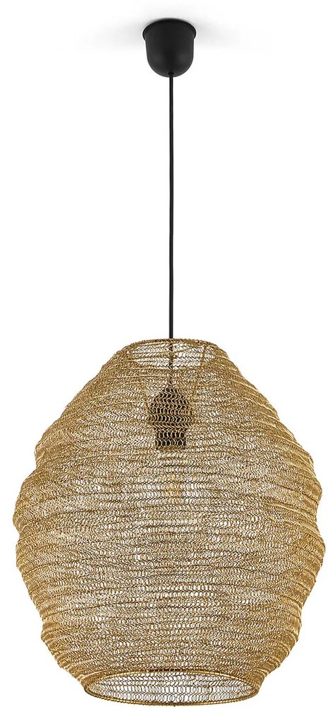 Hanglamp in ijzergaasØ54 cm, Mita