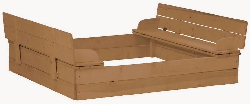 Sandbox Emmi met opvouwbaar bankje